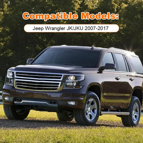Jeep Wrangler JK/JKU 2007-2017 compatibility highlighted in product image for axle bearing kit.