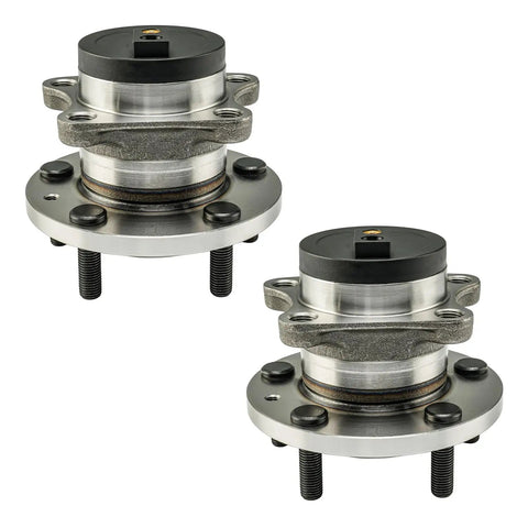 Rear Wheel Hub Bearing Assembly Pair For 2007 2015 Mazda CX 9 FWD 5 Lug Vehicles And OE Style Replacement 512452 Hub Kit