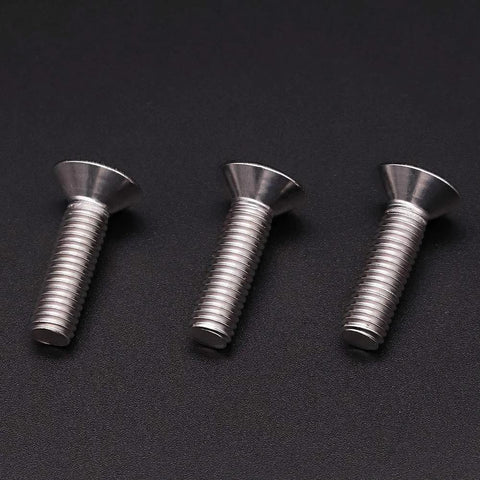 Heavy Duty 5/16-18 Inch Flat Head Socket Cap Screws, 1 Inch Long, 20 Pack, UNC Coarse Thread, 304 Stainless Steel