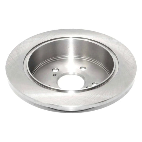 Rear Solid Brake Rotor With Forged Flange For A Precise Fit ABS Signaling Multi Lip Seals For Water Debris Protection Beefy Bearing Design For Smooth Wobble Free Operation Induction Hardened Raceways For Long Lasting Performance - front view
