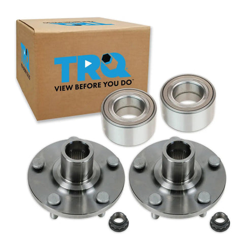 Front Wheel Bearing And Hub Kit For Toyota Camry Avalon Highlander And Lexus ES RX Models 2001 Through 2016 includes DIY friendly two front hubs and bearings for a smooth quiet ride