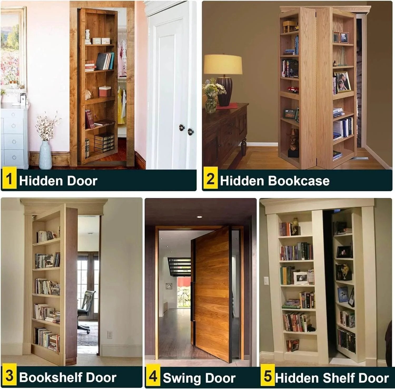 heavy duty hidden door hinge kit for secret doors 🍁 &n