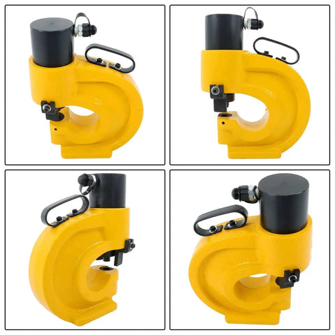 35 Ton Hydraulic Hole Punch Kit for Metal Working featuring durable alloy construction and insulated handle for smooth punching