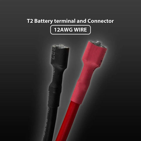 Red 2 Pin Wire Harness Connector For 12V Ride On Toys Compatible With Best Choice Products 12V Ride On Trucks And ATVs