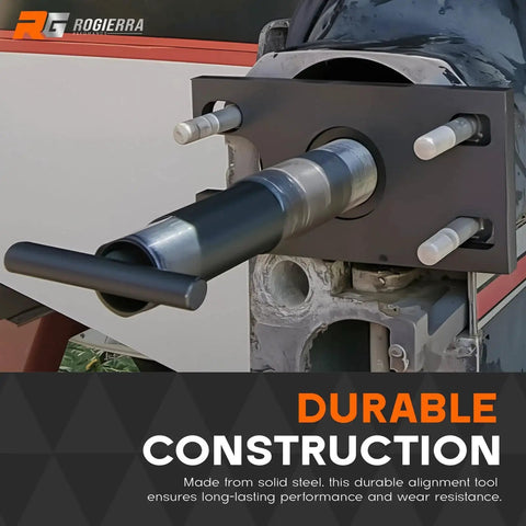Heavy Duty Carbon Steel Gimbal Bearing Puller And Installer Tool showing durable construction on marine sterndrive application