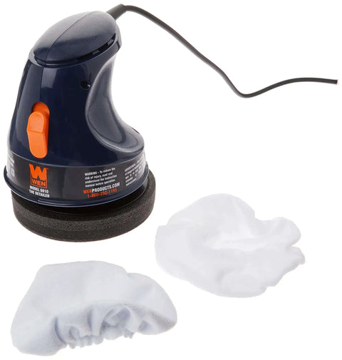 6 Inch Waxer Polisher With 3500 RPM 120V Motor, Ergonomic Palm Grip, Lockable On Off Switch, Includes 6 Inch Applicator Bonnet