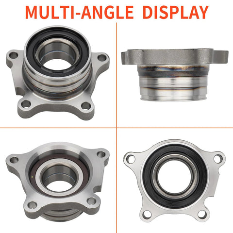 Rear Right Wheel Bearing For Toyota Tundra 2007 To 2020 All Models Land Cruiser 2008 To 2020 All Models And Lexus LX570 2008 To 2020 With ABS Premium Replacement Part For Smooth Rotation And Long Lasting Performance shown in multiple angles