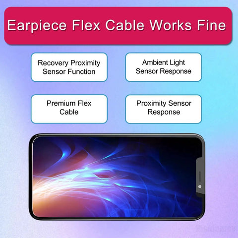IPhone 13 Pro Max Earpiece Flex Cable Replacement For Ear Speaker Connector Repair A2641 A2643 A2644 A2645 A2484 display