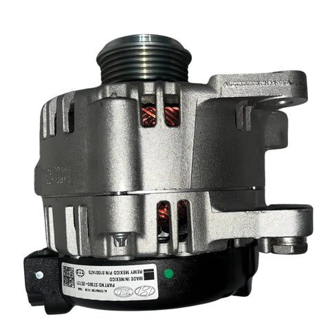 OEM Replacement Alternator For Hyundai Elantra 2017 To 2020 And Kia Forte 2019 To 2021 2.0L L4 Engine, 150 Amp, CW Rotation, SC6 Pulley