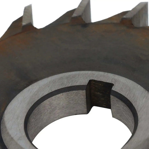Close-up of a Gear Cutter Disc Set With HSS Milling Tools For Industrial Gear Machining And Metal Milling, 32mm inner bore