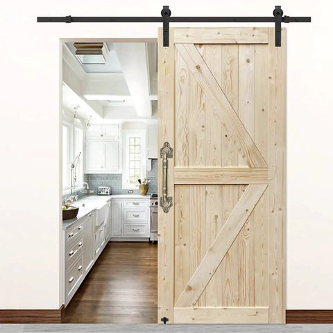 Antique Bronze 10 Inch Sliding Barn Door Handle No Drilling Two Sided Design Easy Install Rustic Pull For Interior Doors