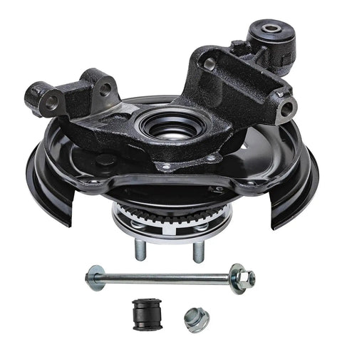 Direct Fit Rear Left Steering Knuckle And Wheel Hub Bearing Assembly For 2001 To 2008 Subaru Forester Driver Side Replacement Compatible