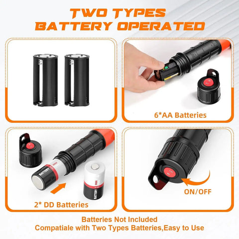 Beast Portable Fuel Transfer Pump With Battery Power For Gasoline Diesel Water Siphon Style 3.0 GPM Flow, battery options visible