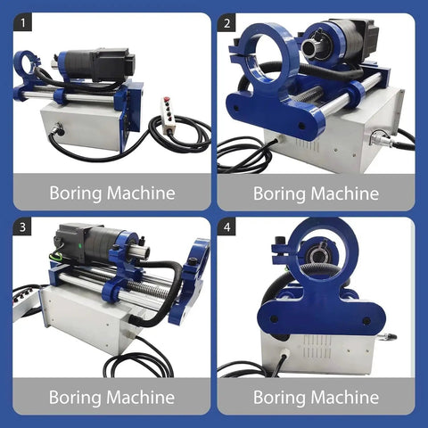 Portable Hole Drilling And Line Boring Tool For Excavators And Loaders Heavy Duty 55 To 200 Mm Boring Diameter