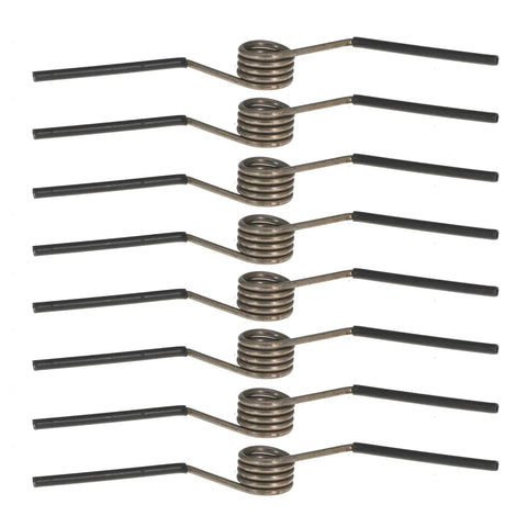 8-Pack Self Opening Door Hinge Spring For 1/2 Inch And 5/8 Inch Radius Hinges, Reverse Acting Torsion Spring Keeps Doors Open Or Closed.