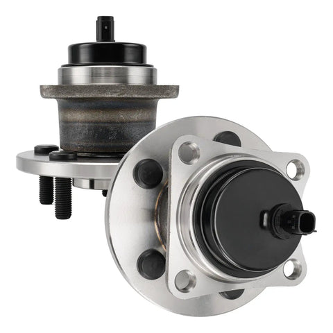 Rear Wheel Bearing Hub Assembly 512403 Fits Toyota Corolla 2009-2018 Matrix 2009-2013 Pontiac Vibe with 5 Lug ABS, 2 Pack.