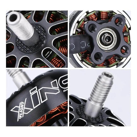 XING E Pro 2306 1700KV FPV Brushless Motor For 6S Racing Drones with 5mm shaft and durable build for high performance