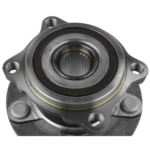 Close-up of Rear Wheel Hub And Bearing Assembly Without ABS Sensor For Mitsubishi Lancer 2008 2015, Outlander 2007 2012