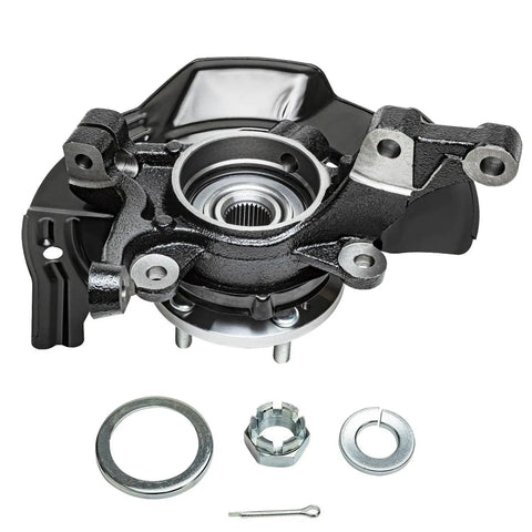 2 Front Steering Knuckles And Wheel Hub Bearing Assembly Kit For Hyundai Sonata 2011 2.0L Sport Suspension Replacement
