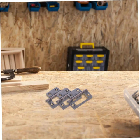 Heavy Duty Quiet Door Hinges For Cabinets And Closets 10 Pack Thickened Steel With High Load Capacity And Adjustable Alignment