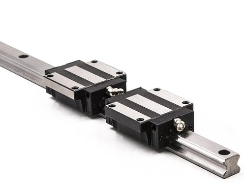 1900mm Linear Guide Rail With HSR20CA Blocks For CNC Routers 20mm Wide Rail 60mm Pitch Preloaded Linear Motion Slides