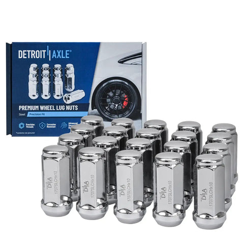 Lug nuts set for Front Wheel Bearing Hub Kit With Lug Nuts For Chevy Malibu 2004-2012, Cobalt 2008-2010, HHR 2008-2010