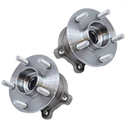Rear Wheel Bearing and Hub Assembly Kit Two Piece Compatible with Ford Escape 2013 to 2019 AWD and Lincoln MKC 2015 to 2019 AWD and FWD Including Black Label Select Reserve Models Driver and Passenger Sides.
