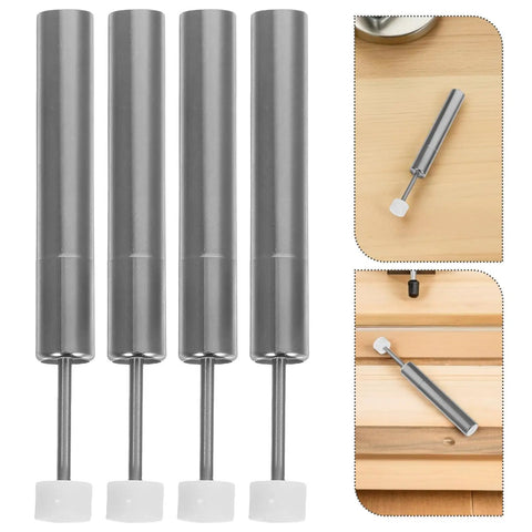 Soft Close Trash Can Dampers Kit 8 Pieces For Silent Smooth Lid Closure Hinge Mechanism Replacement In Steel And Plastic Ideal For Home Kitchen Office