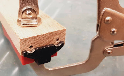 Three And A Half Inch Open Depth Quick Release Face Frame Clamp Workhorse With Extra Large Pad for Pocket Hole Jig Assembly 81934