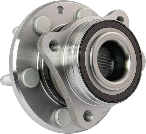 Front Wheel Bearing And Hub Assembly Set For Driver And Passenger Sides 2 Piece Replacement For Chevy Colorado 2015 To 2022 And GMC Canyon 2015 To 2022 Replaces BHA52140 Drop In Ready