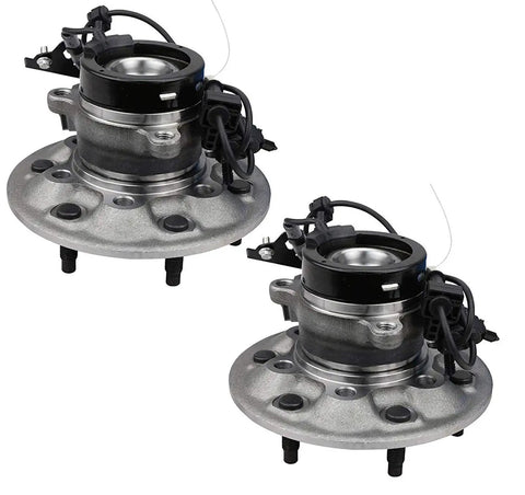 Two Front Wheel Hub And Bearing Assembly Set For 2004 2008 Chevy Colorado And GMC Canyon 2WD With Z71 Off Road Package