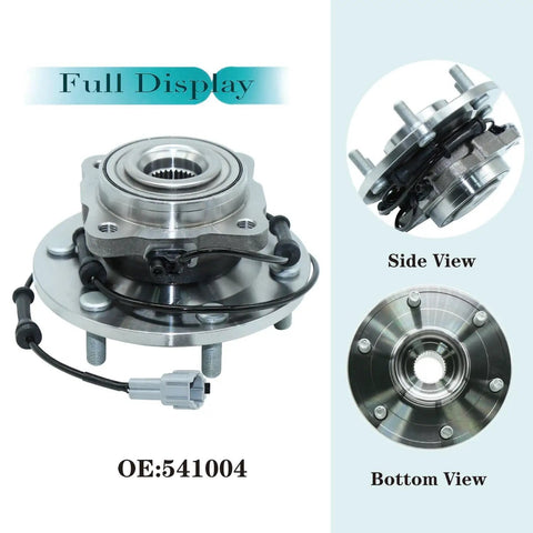Beefed Up Rear Wheel Hub And Bearing Assembly With ABS For Nissan Pathfinder 2004 Armada 2005 2012 Infiniti QX56 2004 2010 6 Lug SUV