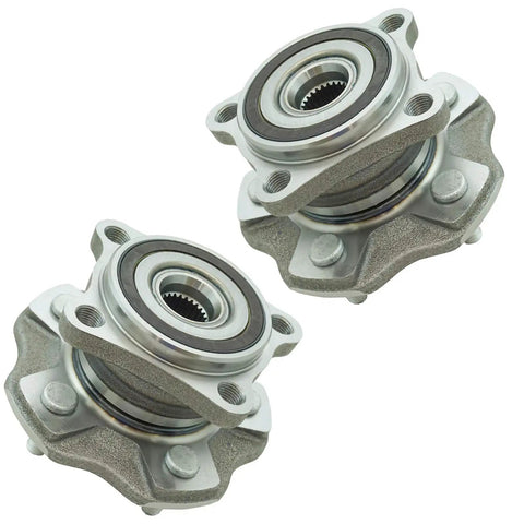 Rear Wheel Bearing And Hub Assembly Set For 2010-2015 Lexus RX 350, 2016-2022 Toyota Highlander, And 2021-2023 Sienna AWD - 2 Piece Kit