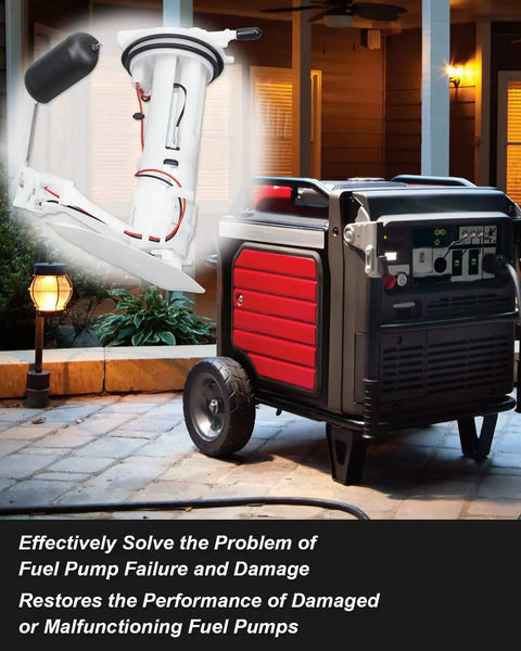 Honda EU7000i EU7000iSN Fuel Pump Module Assembly Replacement shown with portable generator setup