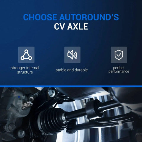 CV Axle Shaft Assembly Front Right Passenger Side For Toyota Camry Avalon Highlander Solara And Lexus ES RX Models With 2.5L 3.0L 3.3L Or 3.5L Engines FWD Replacement close-up view