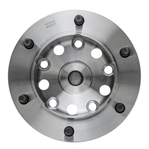 2 Front Wheel Bearing and Hub Assembly 6-Lug for Ford Transit 250 2015, Transit 350 2015-2017, and Transit 350 HD 2015-2018 with Dual Rear Wheels - front view of hub assembly