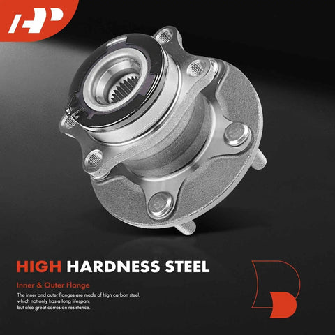 Two Pack Rear Wheel Bearing And Hub Assembly For AWD Mitsubishi Outlander 2007 2013 And Lancer 2012 2017 5 Lug Fitment