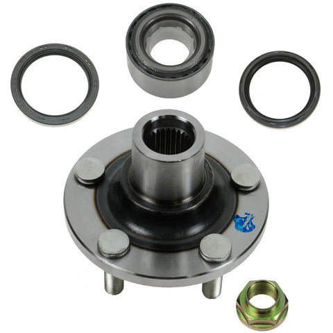 Front Passenger Side Wheel Bearing And Hub Kit For Subaru Baja 2003 To 2006, Forester 1999 To 2008, Impreza 1993 To 2007, Legacy 1990 To 2004, And Outback 2000 To 2004 Includes Front Inner Seal Front Outer Seal Front Hub And Wheel Bearing