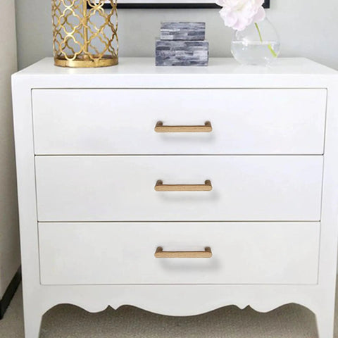 6 Pack White Oak Wood Drawer Pulls Rustic Cabinet Handles For Dresser And Kitchen Furniture Hardware 3 Inch Center To Center Spacing