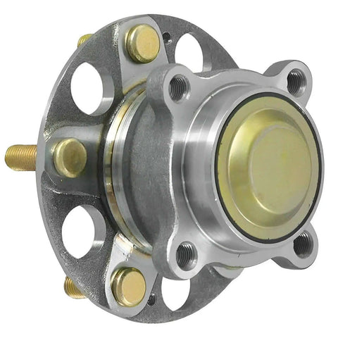 Rear Wheel Hub Bearings And Hubs Assembly Kit For 2015-2020 Acura TLX FWD And 2013-2015 And 2018-2023 Honda Accord Gas Models 2 Replacement Hubs And Bearings Set, close-up view