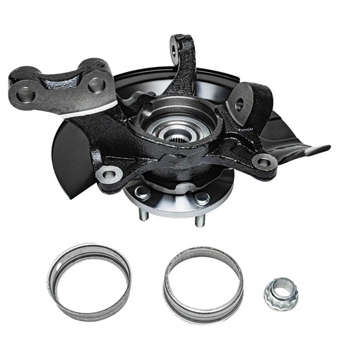 2.4L Front Steering Knuckles For 2004 2005 2006 Toyota Camry USA Built Replacement Kit With Wheel Bearing Hubs
