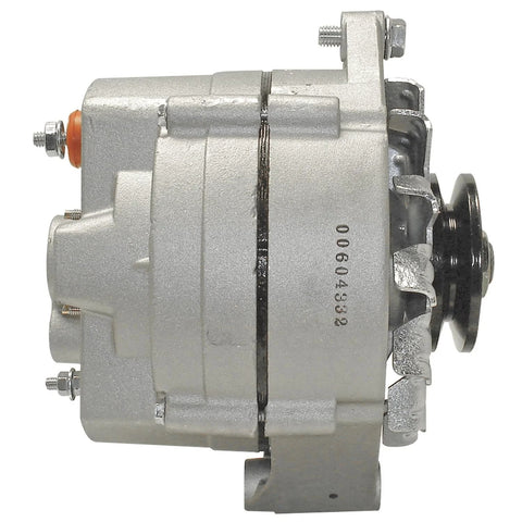 Side view of Remanufactured Alternator 334-2110 With Consistent Quality Process, High Temp Bearing Lubricant, And Double Lipped Seals