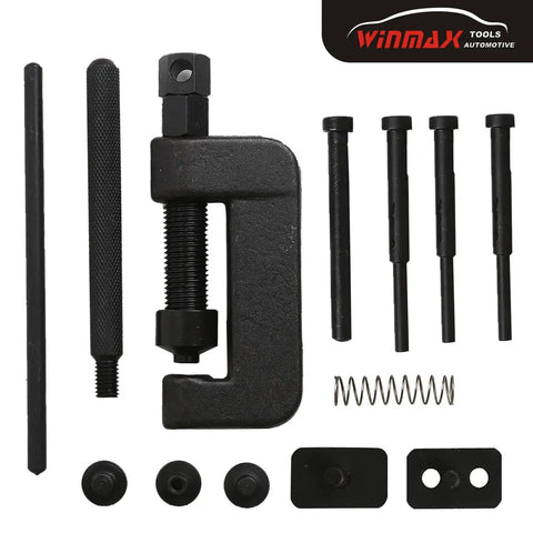 Pro Grade 13 Piece Chain Breaker Tool Kit For Motorcycles ATVs And Bikes Includes 2mm 3mm 4mm Break Tips 3 Pin Sizes Riveting Capabilities