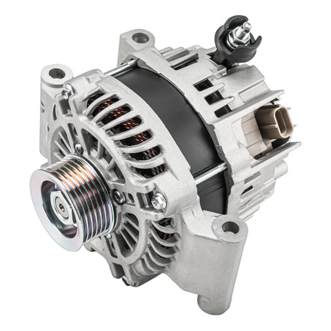 Beefed Up 12V 150 Amp Alternator With 6 Groove Pulley For Ford Focus 2008 To 2011, Escape 2009 To 2012, Fusion 2010