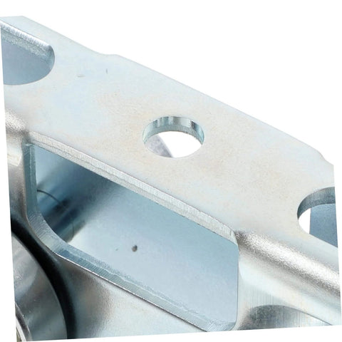 Metal part of Heavy Duty Sliding Door Roller Wheels For Barn And Cabinet Doors, U Type Track Pulley System, Smooth Quiet Operation