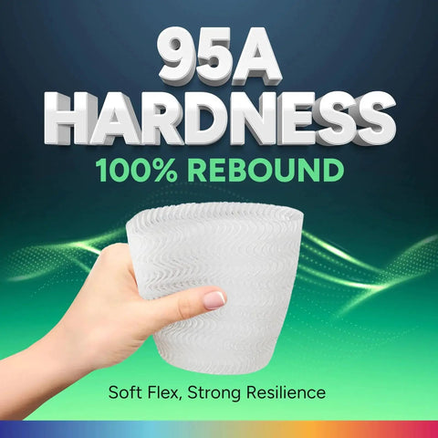 Hand holding flexible cup made with Flexible TPU Filament 1.75mm 95A Black 1kg Spool Fits Most FDM Printers