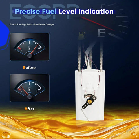 Fuel Pump Assembly E3501M With Sending Unit For Chevy Silverado GMC Sierra 1999 To 2003 showing improved fuel level