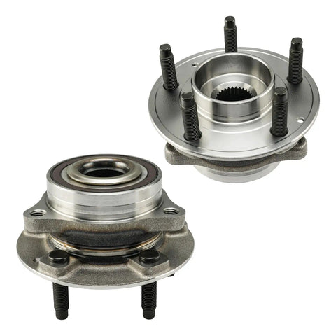Front And Rear Wheel Bearing Hub Assembly For Chevy Malibu 2016-2021, Buick Envision 2016-2019, 5 Lug Replacement close-up view