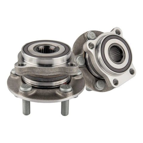 Front Wheel Bearing Hub Assembly Set for 2009 2014 Subaru Forester, 2008 2014 Impreza, 2013 2014 XV Crosstrek, 2 Pack