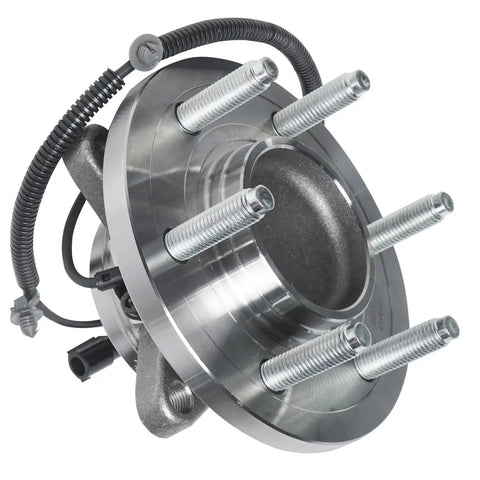 Front Wheel Bearing Hubs Assembly Kit For 2009 2010 Ford F150 RWD With ABS Sensor 6 Bolt Front Hubs Replacement Pair